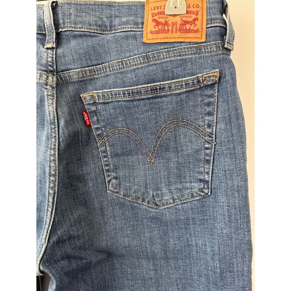Levi's Strauss Boyfriend Jeans Classic Denim Med Wash Size 30 - Picture 9 of 15